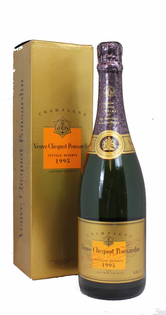 ヴーヴクリコ　リッチ・レゼルヴ　1995 ヴーヴクリコ リッチ・レゼルヴ 1995 Veuve Clicquot Cave